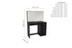 image 5 of Ava 5 Drawer Dressing Table Black