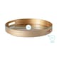 image 3 of Argon Tableware Round Serving Tray - 33cm - Gold | Gold | Gold