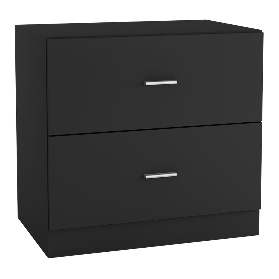 image 1 of 2-Drawers Chest Cabinet Grey | Unit Colour: Grey
