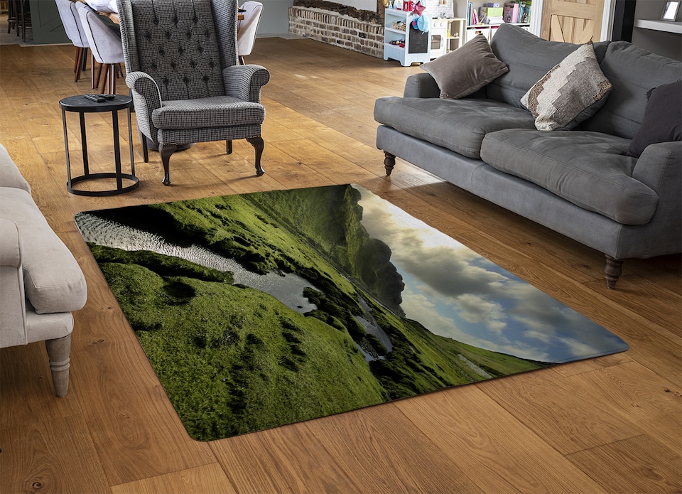 image 1 of Spring In Scotland Valley Designer Rug | Multi