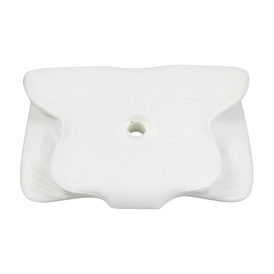 image 1 of Lavio Contour Memory Foam Pillow Cervical Neck Shoulder Pain Relief Blue Blue