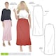 image 1 of Style Arc Genoa Bias Cut Skirt Paper Sewing Pattern – Women’s Skirt, UK Sizes 18–30, Easy