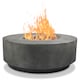image 1 of Centurion FUSION Dark Grey Lavish Garden & Patio Fire Pit with Stone Finish - Fully Assembled