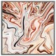 image 4 of Pink rippled marble (Picture Frame) White | S