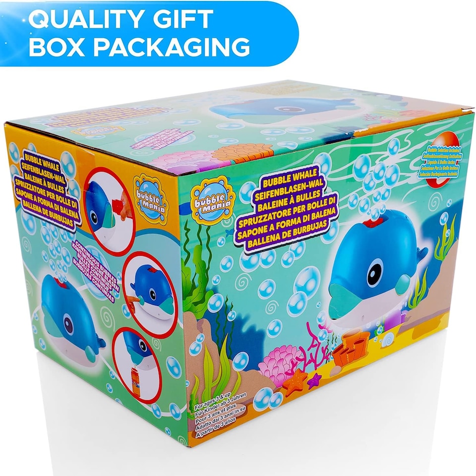 image 1 of Bubble Mania Bubble Whale