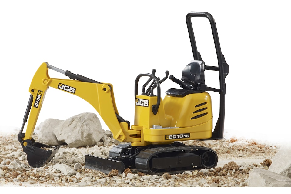 image 1 of Bruder bworld JCB Micro excavator 8010 CTS Tracked Excavator Model