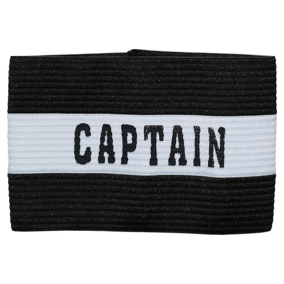 image 1 of Precision Training Unisex' S Captains Armband, Black, Senior, Yellow