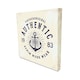 image 1 of Authentic Nautical (Canvas Print) 45cm x 45cm