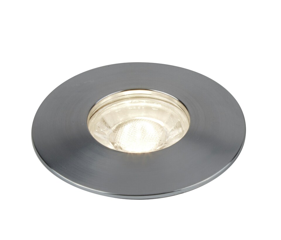 image 1 of Pack X 3 LED Recessed Satin Silver Light