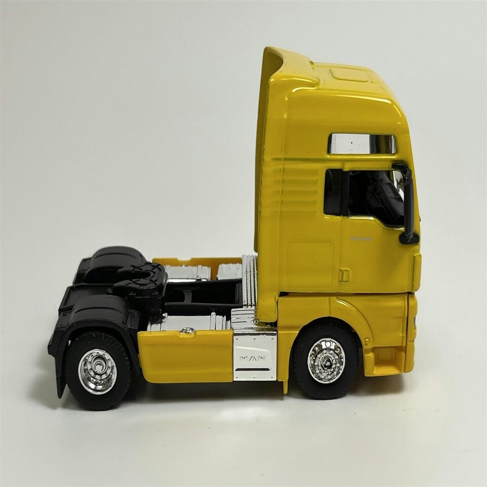 image 1 of Man TGX XXL Yellow 1:64 Scale Welly Truck Tractor 68010S