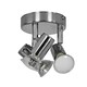 image 4 of ValueLights Consul Polished Silver Spotlight and GU10 Spotlight LED 3W Warm White 3000K Bulb