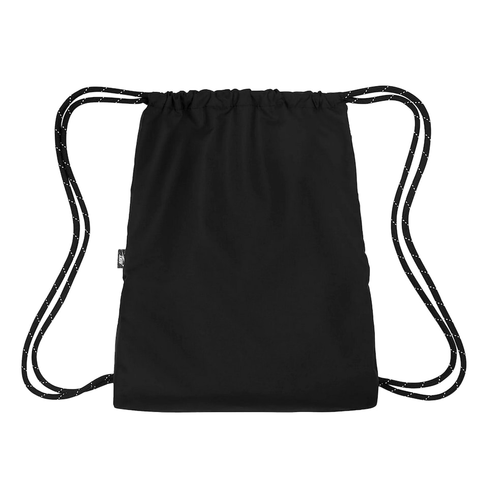 image 1 of Nike Heritage Drawstring Bag - Black - One Size | Black | One Size