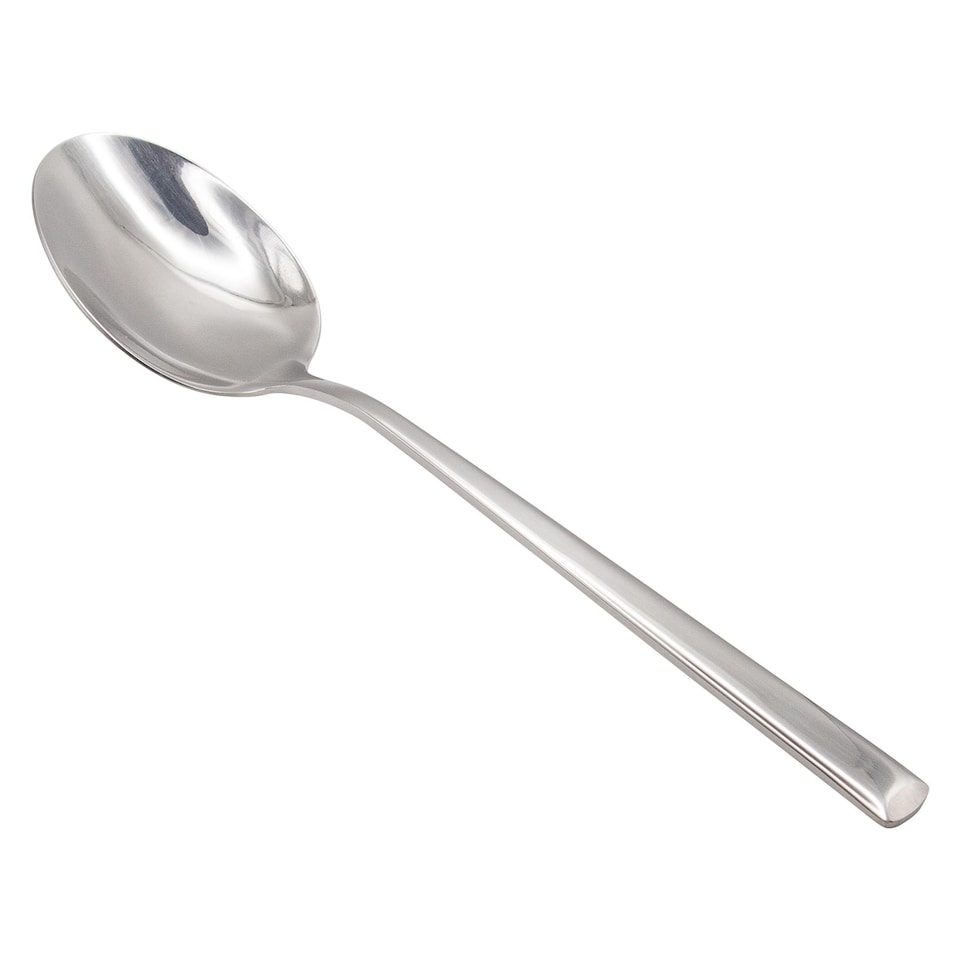 image 1 of Argon Tableware Tondo Stainless Steel Dessert Spoons - 21cm - Pack of 6