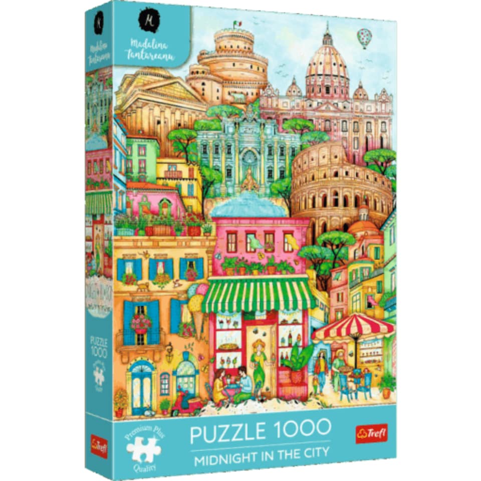 Trefl Midnight In Rome 1000 Piece Puzzle