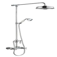 Balterley Traditional Exposed Thermostatic Shower Valve & Kit (1 Outlet) - Balterley