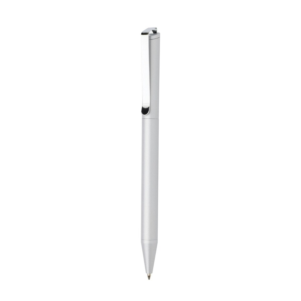 image 1 of XD Collection Xavi Recycled Pen - Silver - 14.2cm x 1cm