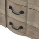 image 3 of Copgrove Collection 3 Drawer Bedside Table - Wood - L45 x W55 x H60 cm - Brown Brown