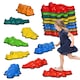 image 1 of ZONEKIZ 9PCs Kids Stepping Stones Sensory Toy w/ Anti-Slip Edge