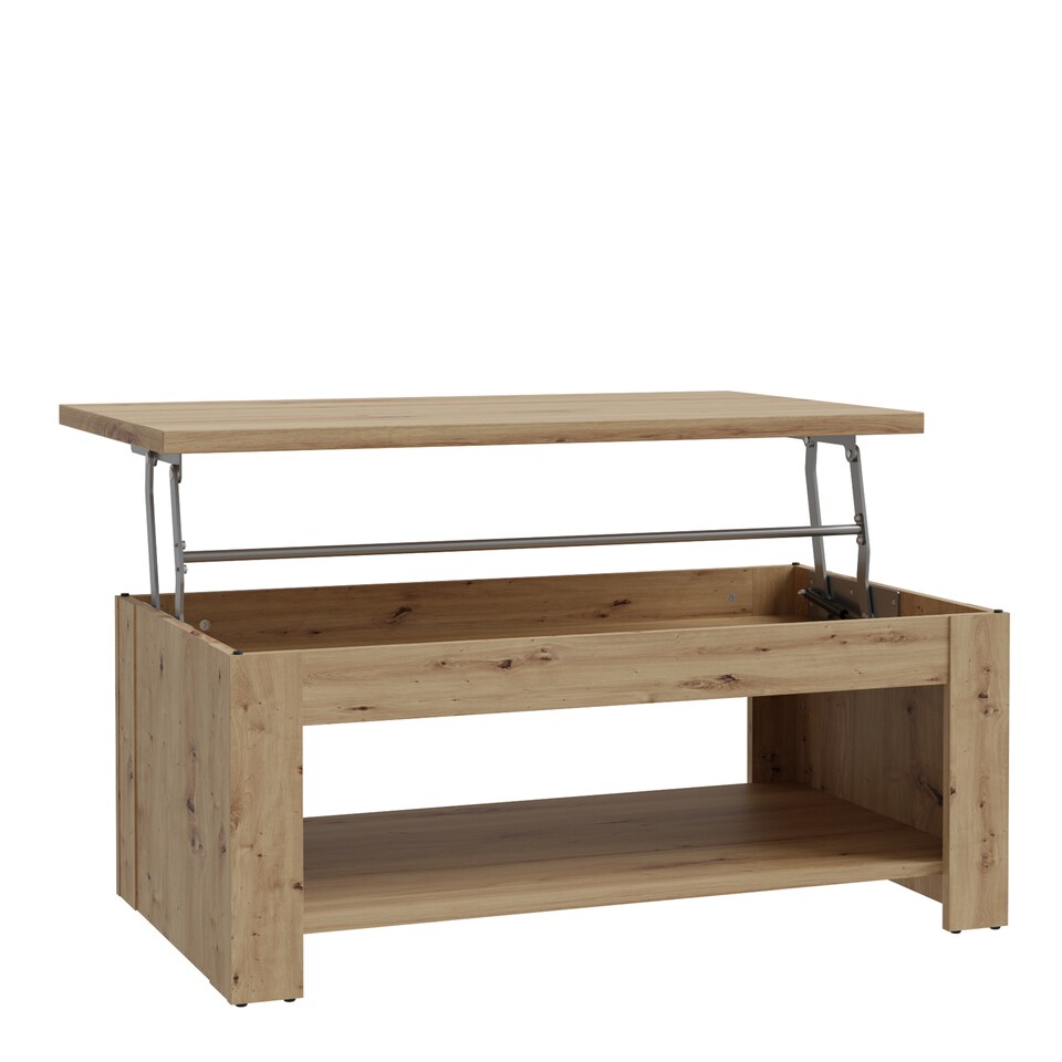 image 1 of Corona Rising Coffee Table in Artisan Oak