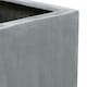 image 3 of Primrose Polystone Small Grey Patio Trough Planter 80cm