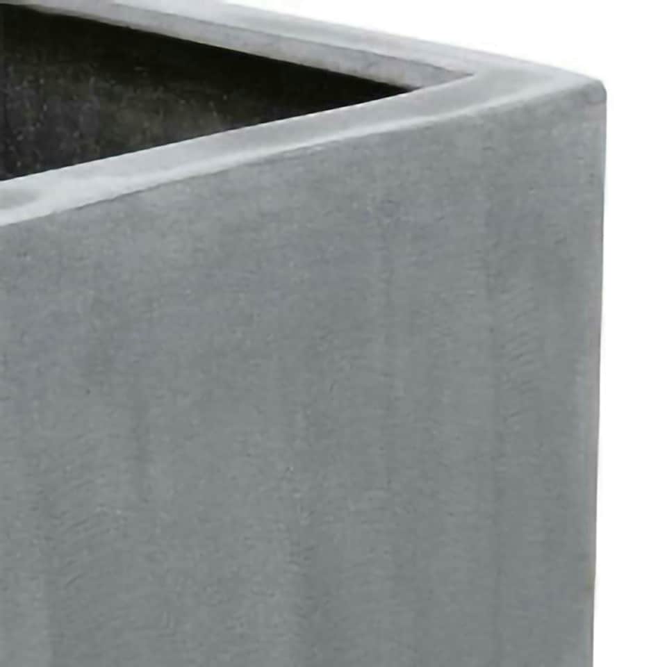 image 1 of Primrose Polystone Small Grey Patio Trough Planter 80cm