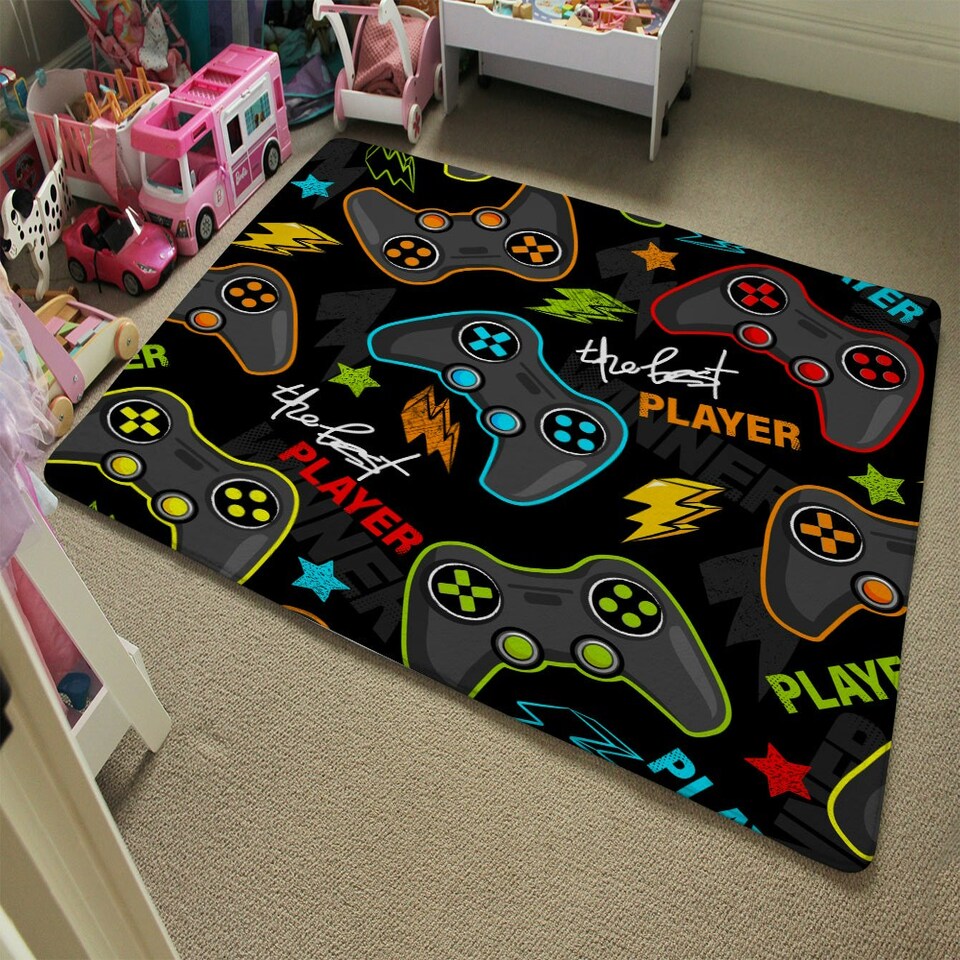 image 1 of joystick game (Rug) Multi | XL: 160x230cm