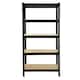 image 2 of 5 x T-RAX Black Metal Racking Units 75cm x 150cm x 30cm Black