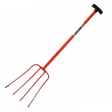 Caldwells Tubular Muck Fork - Red - One Size