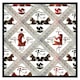 image 1 of Egyptian hieroglyphs in red & black (Picture Frame) Black | XL