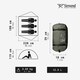 image 4 of Decathlon Three-person trekking dome tent MT500