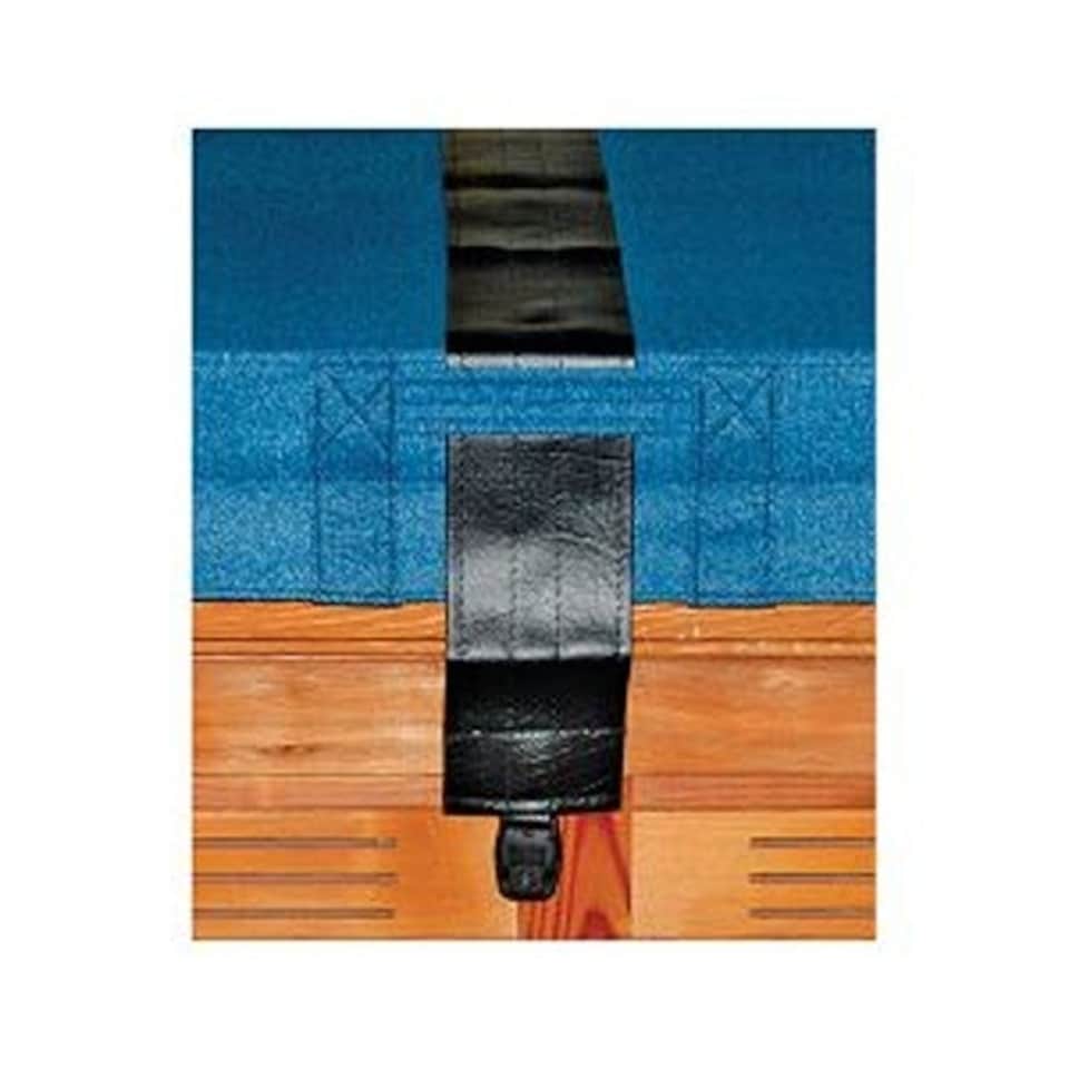 image 1 of Heavy Duty Straps SCHS90BK | Spa cover to 90" heavy duty strap black