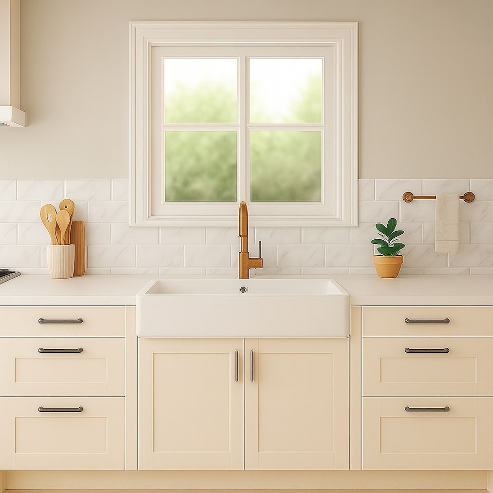 image 1 of Bone Gloss Metro Tiles (250 Pack-5 Box-5m2 Coverage)-Bath-Premium Ceramic Wall Finish-Inspired by NYC Subway & SoHo Style