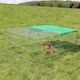 image 4 of Actiaspet - Metal Run for Rabbit/Guinea Pig/Chicken/Duck/Ferret/Dog/Cat Pet Enclosure with Roof Sunshade (Grey, XLarge)