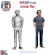 image 1 of James May Top Gear Unpainted Figure 1:24 Scale Wasp