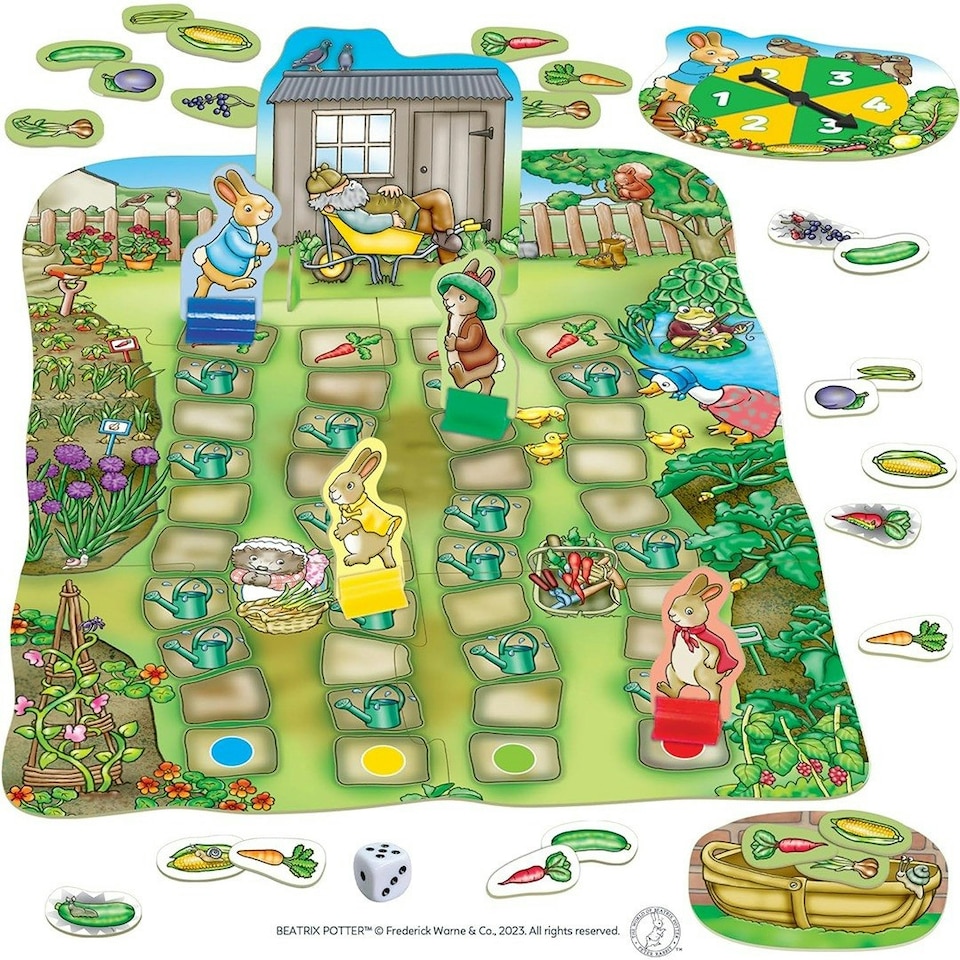 image 1 of Orchard Toys Peter Rabbit Don’t Wake Mr. McGregor!