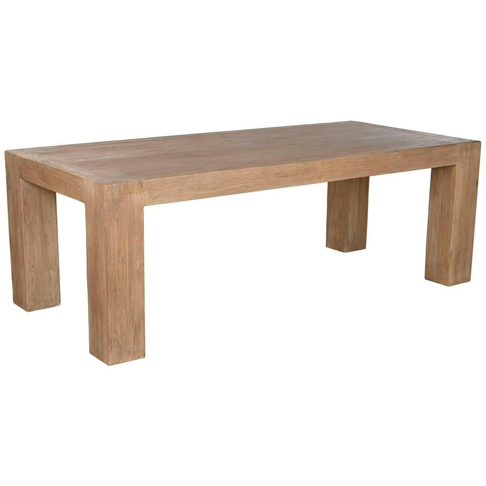 image 1 of Dining Table Home ESPRIT Natural Elm wood 220 x 100 x 76 cm N/A