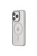 image 1 of QDOS Hybrid Soft + Snap (MagSafe) Case for iPhone 15 Pro - White Grey | White