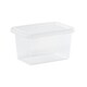 image 6 of Wham Crystal 5 x 7L Stackable Plastic Storage Boxes with Lids Clear Clear