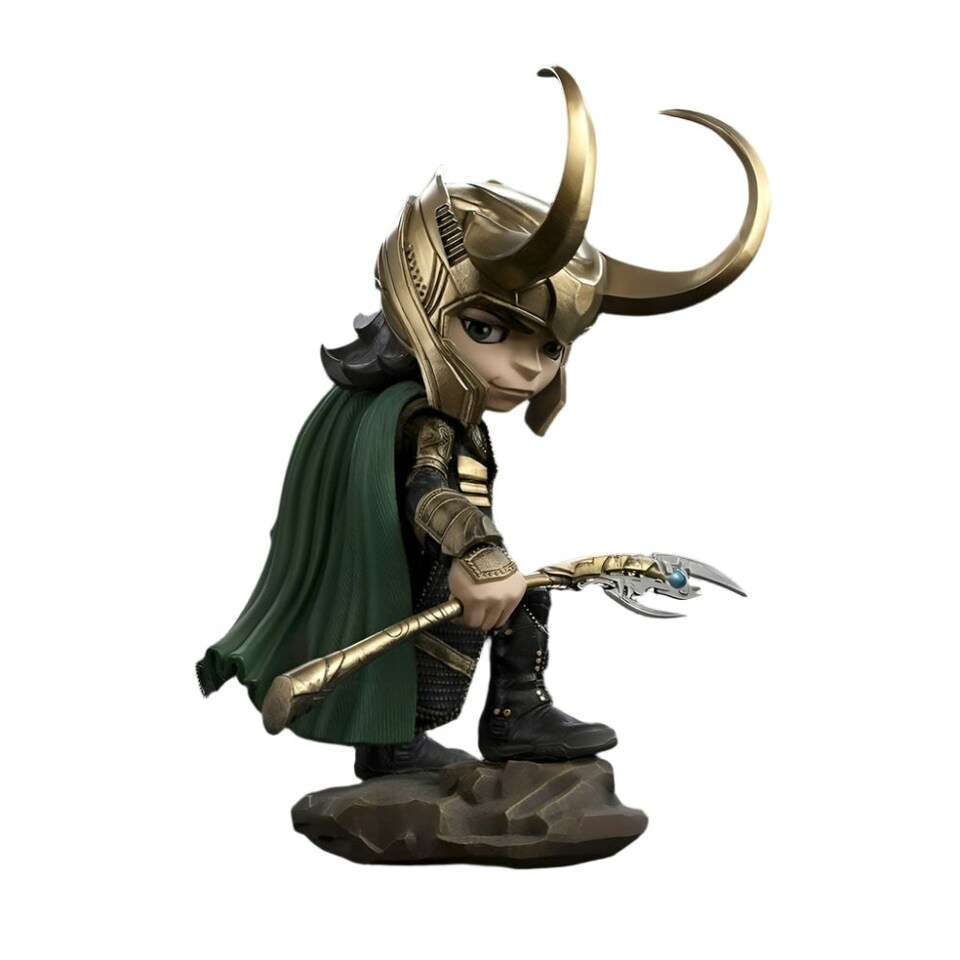 image 1 of IronStudios - MiniCo Figurines: Marvel Avengers Infinity Saga (Loki) Figure