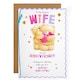 image 1 of Cute Forever Friends with Hearts Design Wife Anniversary Card