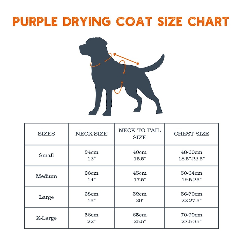 image 1 of Henry Wag Small Purple Dog Drying Coat