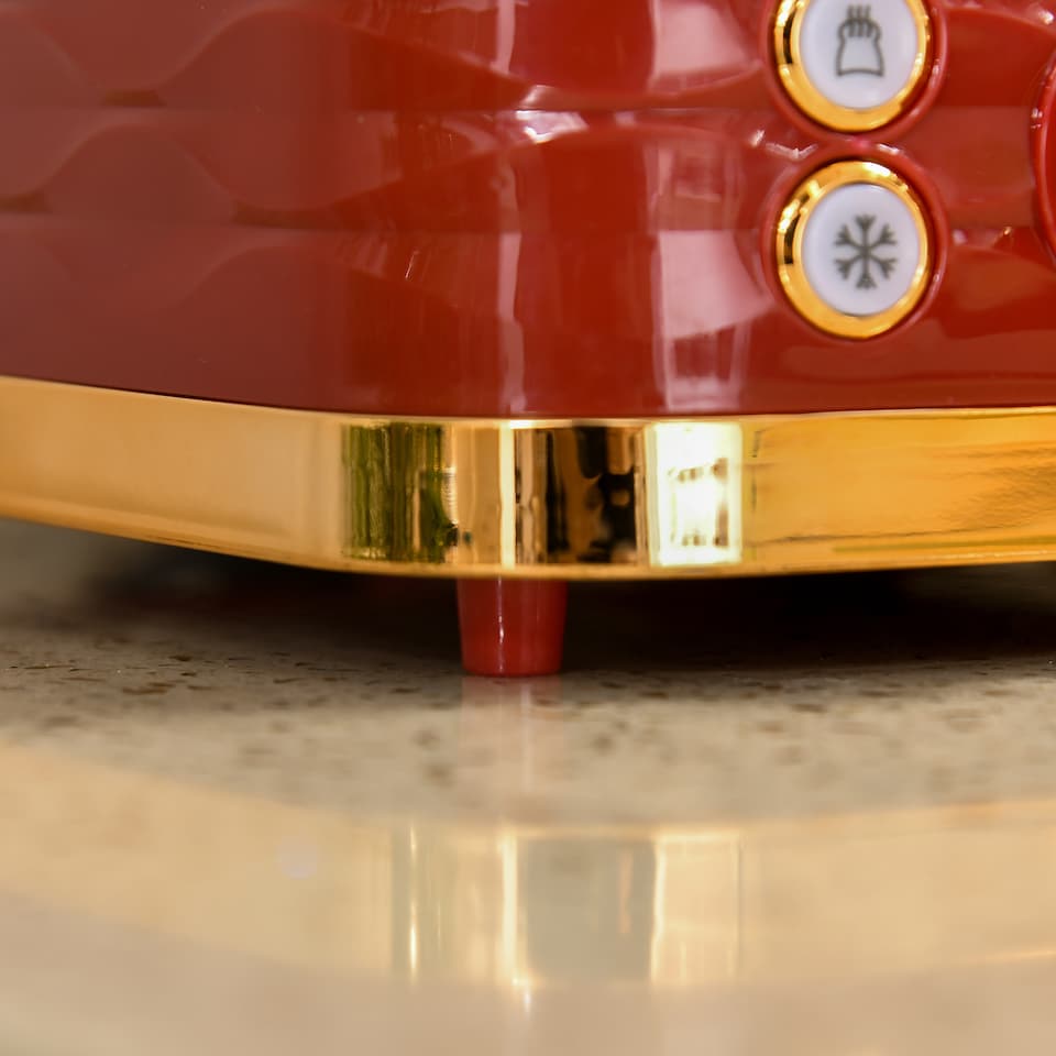 image 1 of HOMCOM Kettle and Toaster Sets, 3000W 1.7L Rapid Boil Kettle & 4 Slice Toaster with 7 Browning Controls, Defrost, Reheat and Crumb Tray, UK Otter thermostat, Red