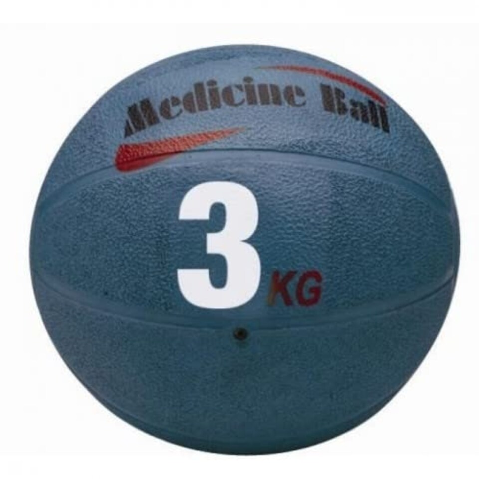 RUBBER MEDICINE BALL(BLUE) 3KG - Cartasport - RMB3