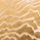 image 4 of Paoletti Tierra Cut Velvet Cushion | Orange | Brass