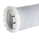 image 3 of SPARES2GO Universal 4m Tumble Dryer Vent Hose + Connection Adapter Kit