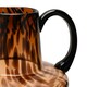 image 5 of Hestia Glass Jug Style Vase With Handle - Mocha