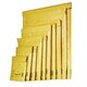 image 2 of 100 x G/4 (240x330mm) Gold Mail Lite Thick Bubble Lined Protective Postal Mailing Shipping Envelopes Gold | One Size