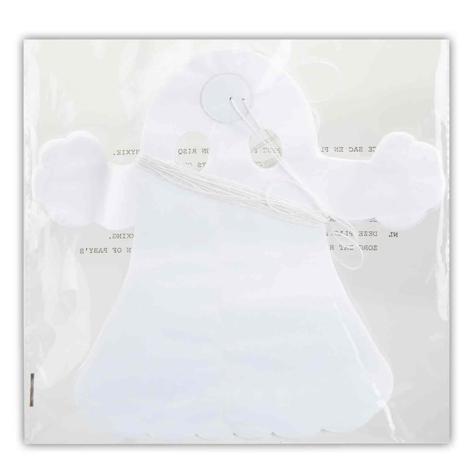 image 1 of PMS Halloween Ghost Paper Garland 3M - Reusable Party Decoration