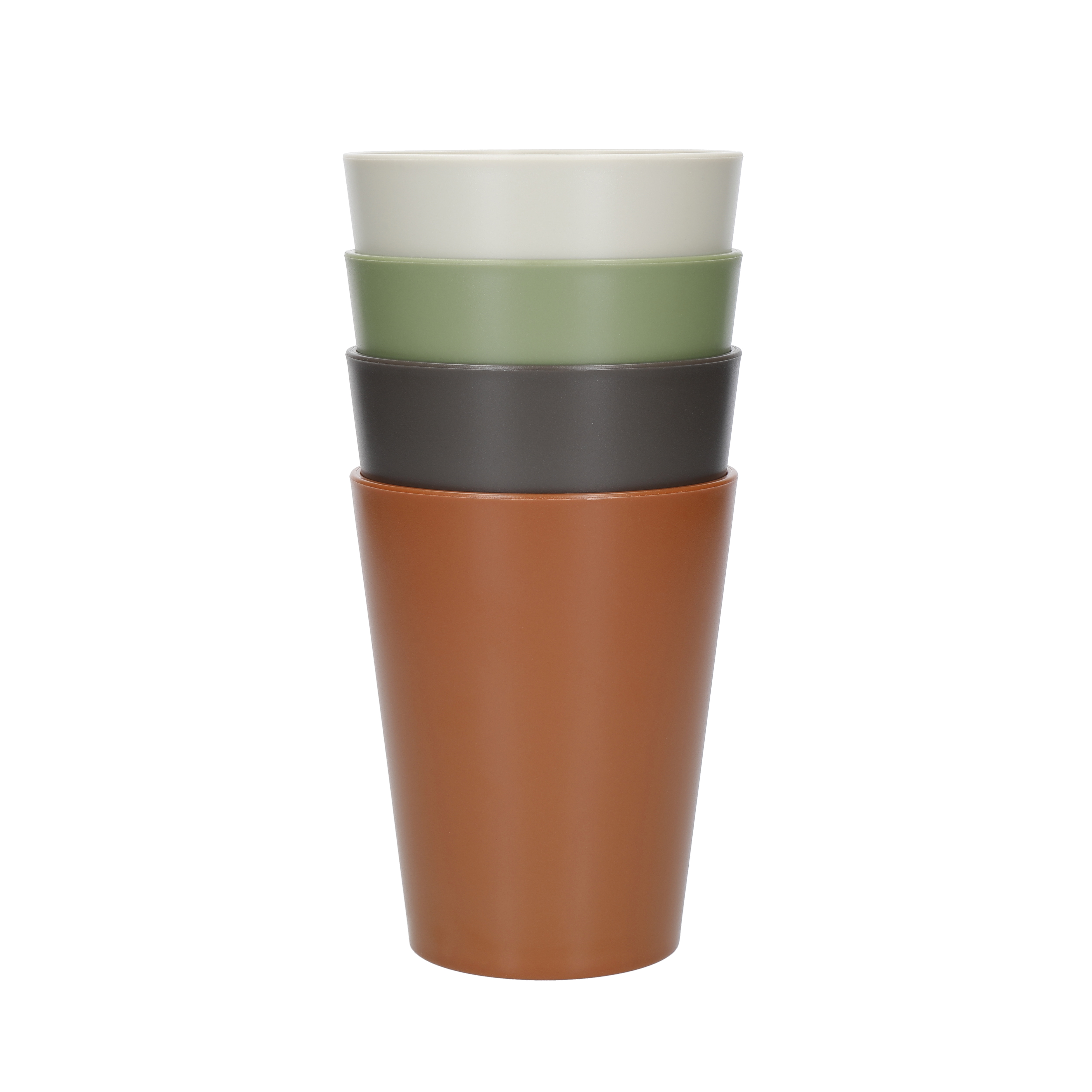 Mikasa Tumbler Set Multicolour Recycled Plastic 340ml Set of 4