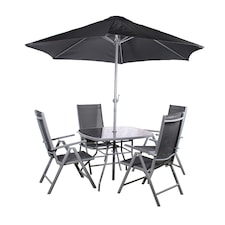 Rio 4 Seater Recliner Dining Set